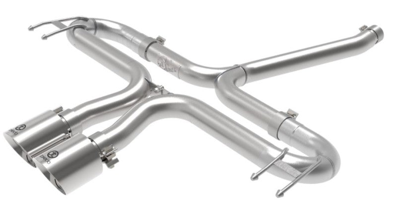 Honda Civic X 1.5T Sport aFe Takeda 2-1/2in 304 SS Axle-Back Exhaust w/Polished Tips