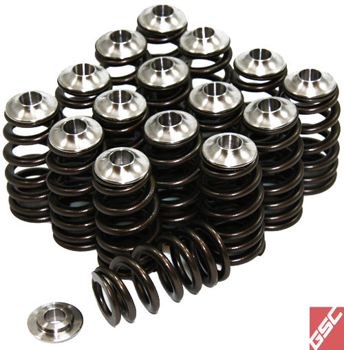 Mitsubishi Evo 1-9/DSM GSC 5040 Beehive Valve Springs w/ Titanium Retainer Kit