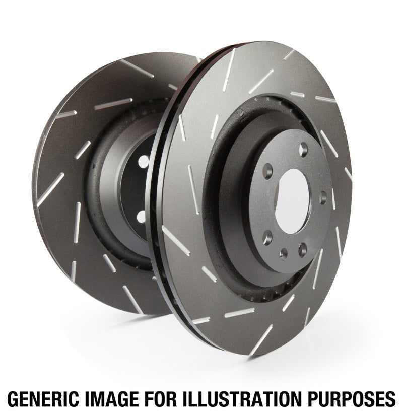 Honda Civic Gen 8/9/10/11 EBC Replacement Slotted Rotors for Wunderladen Racing Big Brake Kit