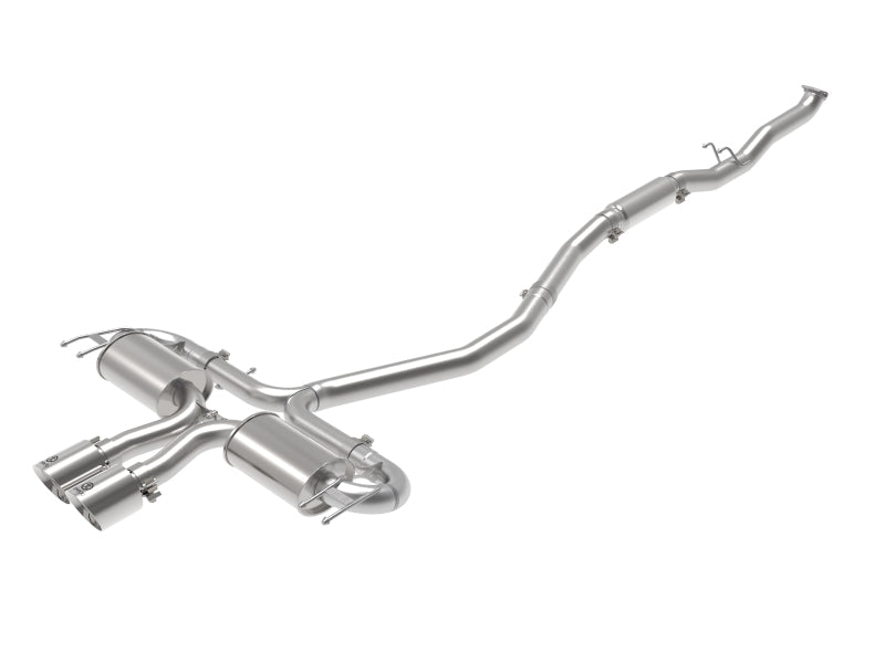 Honda Civic X Sport aFe Takeda 3in 304 SS Cat-Back Exhaust System - Polished Tips