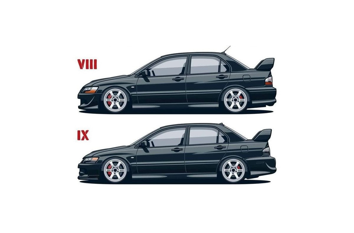 USDM EVO 8/9 Year To Year Changes