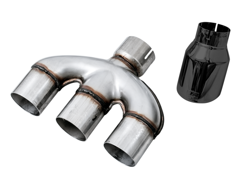 Honda Civic X Si AWE Tuning Track Edition Exhaust w/Front Pipe & Triple Diamond Black Tips