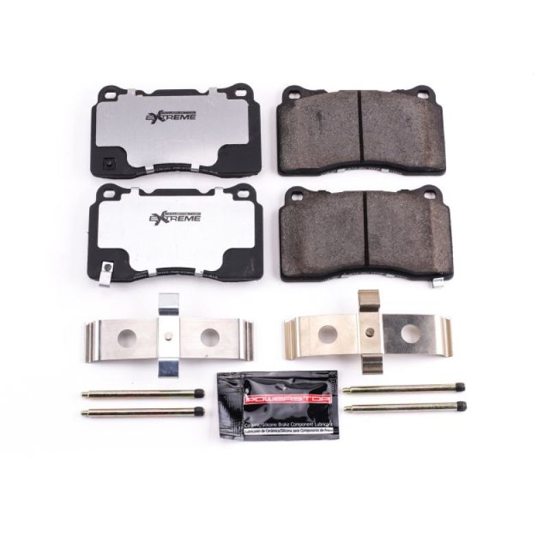 Mitsubishi Evo 8/9/X Power Stop Front Z26 Extreme Street Brake Pads w/Hardware