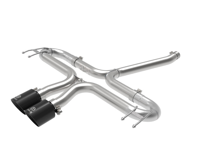 Honda Civic X 1.5T Sport aFe Takeda 2-1/2in 304 SS Axle-Back Exhaust w/Black Tips