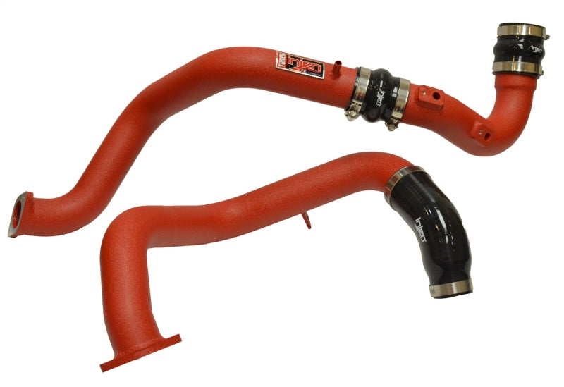 Honda Civic X 1.5T Injen Aluminum Intercooler Piping Kit - Wrinkle Red