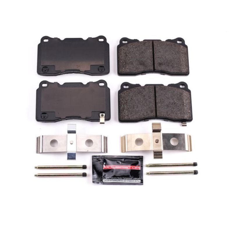 Mitsubishi Evo 8/9/X Power Stop Front Z23 Evolution Sport Brake Pads w/Hardware