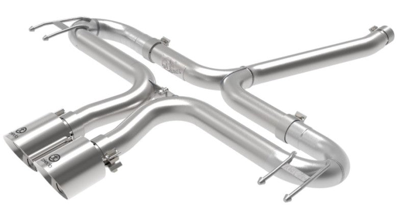 Honda Civic X 1.5T Sport aFe Takeda 2-1/2in 304 SS Axle-Back Exhaust w/Polished Tips