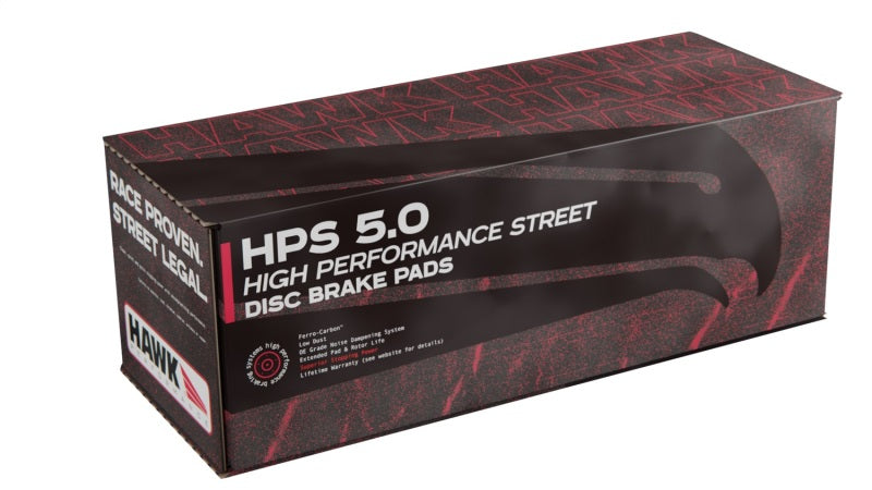 Honda Civic X Hawk HPS 5.0 Brake Pads for Wunderladen Racing Big Brake Kit