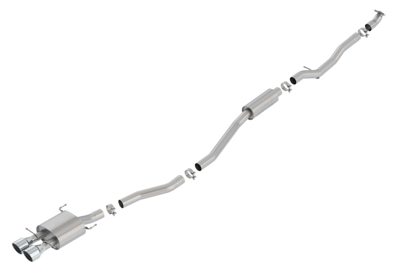 Honda Civic X Si Coupe Borla S-Type 2.75in Cat-Back Exhaust