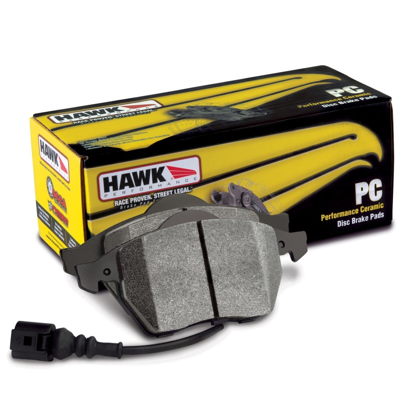 Honda Civic X Hawk Performance Ceramic Brake Pads for Wunderladen Racing Big Brake Kit
