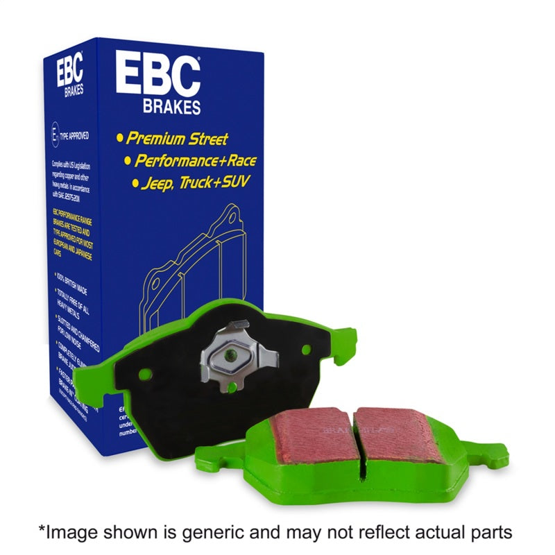 Mitsubishi Evo 8/9/X Front EBC Greenstuff Brake Pads